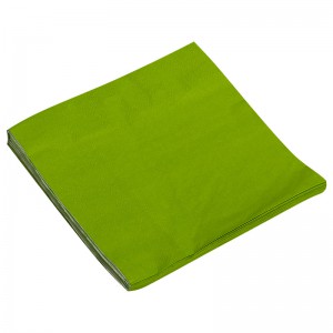 Салфетки зеленые, 33x33 см, 20 шт.